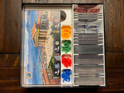 7 Wonders (Second Edition) Insert / Organizer - Fits Leaders, Cities, and Armada Expansion in Base Box