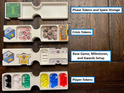 Terraforming Mars: Ares Expedition Insert / Organizer - Holds Discovery, Foundations, and Crisis Expansions
